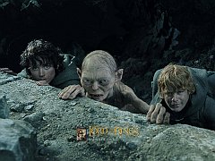 Frodo, Gollum, and Sam, Lord of the Rings, Return of the King